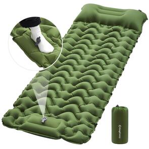 KINGCAMP DELUXE 10 INFLATABLE SLEEP MAT - OLIVE