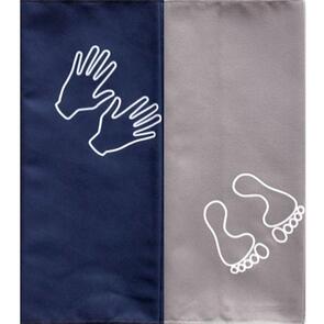 SWIM-DRY TRAVEL COMPANION GREY/NAVY (2 IN PACK)