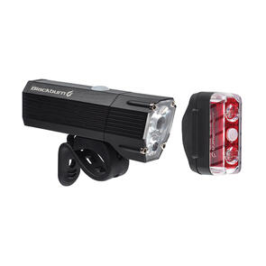 BLACKBURN DAYBLAZER 1500 FRONT LIGHT AND 65 REAR LIGHT COMBO