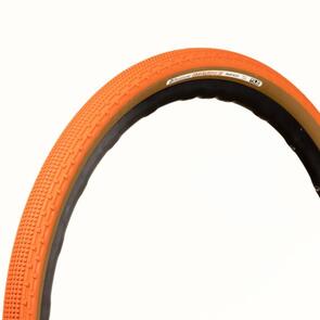 PANARACER GRAVELKING SK TUBELESS COMPATIBLE 700 X 43C FOLDING BEAD SUNSET ORANGE/BROWN