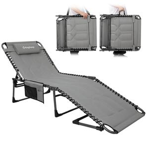 KINGCAMP MAGNOLIA FOLDING SUN LOUNGER