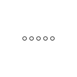 TRICKSTUFF O-RINGS 5X1.1 FOR FITTING M6X1 5PCS