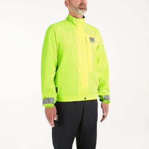 MADISON HUMP BY STROBE MEN'S WATERPROOF JACKET, SAFETY YELLOW