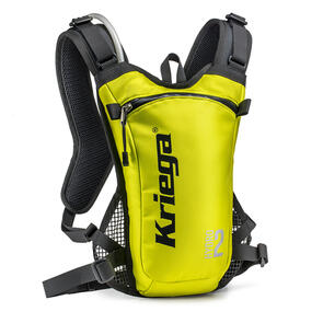 KRIEGA HYDRO2 HYDRATION PACK LIME BACKPACK & 2LTR BLADDER