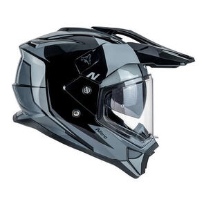 NITRO MX780 ADVENTURE HELMET BLACK/GREY/GREY