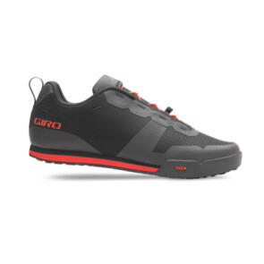 GIRO TRACKER FASTLACE SHOES BLACK/BRIGHT RED
