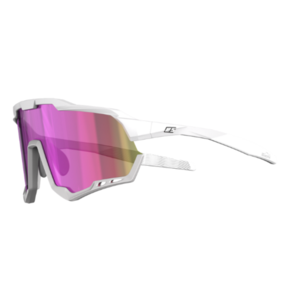 MAGIC SHINE MORPHER EYEWEAR - ZEISS LENS - GREY/WHITE FRAME - PURPLE LENS