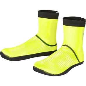 MADISON STELLAR OPEN SOLE OVERSHOES, BLACK / HI-VIZ YELLOW
