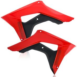 ACERBIS 22381.349 RADIATOR SCOOPS RED/BLACK CRF250/450R 18-21/17/20 ACERBIS