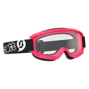 SCOTT YOUTH AGENT GOGGLE PINK CLEAR LENS SCOTT