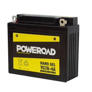 POWEROAD YG7A-4A NON-DG NANO GEL BATTERY ALT: YB7B-B