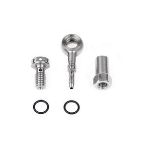 TRICKSTUFF FITTING BANJO ST GOODRIDGE 5MM SILVER