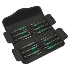 WERA TOOLS SCREWDRIVER SET FOR ELECTRONIC APPLICATIONS KRAFTFORM MICRO 12