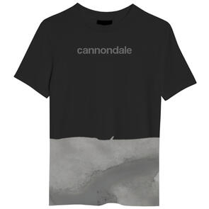 CANNONDALE DIP DYE T-SHIRT BLACK / WHITE