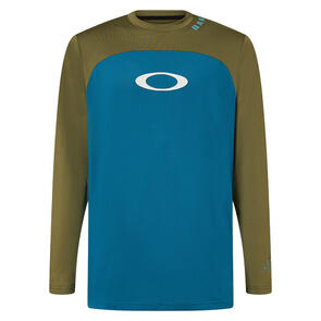 OAKLEY FREE RIDE RC LS JERSEY ARMY GREEN / NEW BALSAM