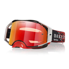 OAKLEY AIRBRAKE MX GOGGLE TLD BLACK HOLOGRAPHIC W/ PRIZM TORCH LENS OAKLEY