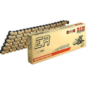 DID 428NZ 130FB G&B RACE CHAIN W/ FJ CLIP LINK ^