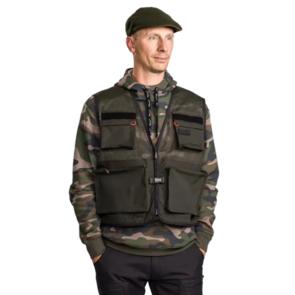 PINEWOOD ACTIVE FISHING VEST – DARK GREEN