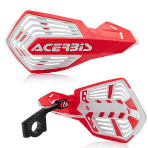 ACERBIS X-FUTURE HANDGUARD RED/WHITE
