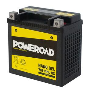 POWEROAD YGZ14HL-BS NON-DG NANO GEL BATTERY (HD SERIES)