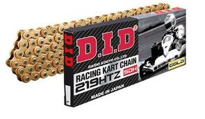 DID 219HTZ X 96 SDH GOLD GO KART RACE CHAIN DID