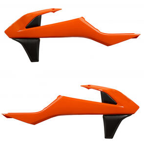 ACERBIS 21745.209.016 RADIATOR SCOOPS ORANGE-016 KTM EXC/EXC-F-SX/SX-F ACERBIS