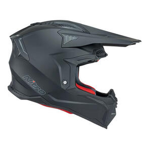 NITRO MX710 UNO HELMET [SATIN BLACK]