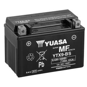 YUASA YTX9-BS NON-DG FACTORY SEALED BATTERY