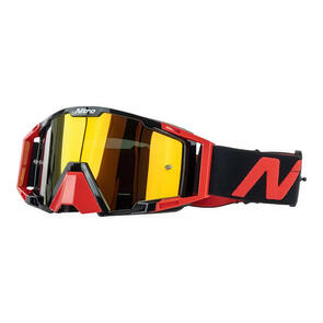 NITRO NV-100 GOGGLES BLACK/RED