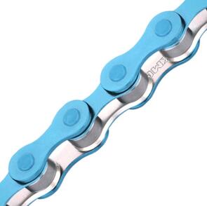 KMC CHAIN 'S1 Z410A'  1SPD  1/2" X 1/8"  BABY BLUE
