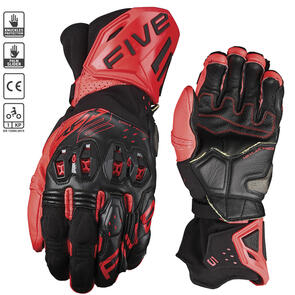 FIVE RFX2 EVO BLACK/FLURO RED GLOVES