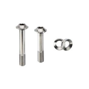 TRICKSTUFF TITANIUM BOLTS SPHERICAL M6X33/39 & WASHERS