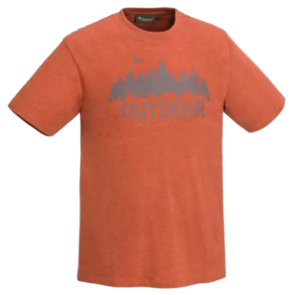 PINEWOOD FOREST T-SHIRT TERRACOTTA