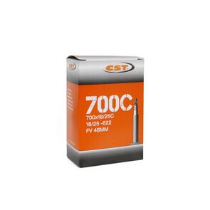 CST TUBE 700C X 18/25 FV 48MM LONG VALVE