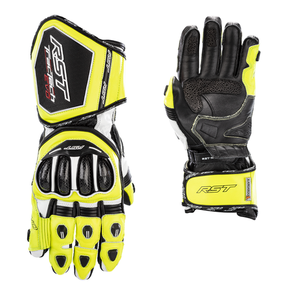 RST TRACTECH EVO CE LEATHER GLOVE [FLO YELLOW]