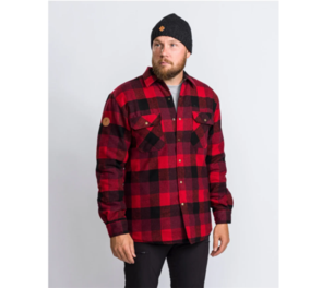 PINEWOOD CANADA 2.0 CLASSIC SHIRT RED/BLACK