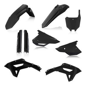 ACERBIS FULL PLASTIC KIT CRF450RX 2021-23 250RX 22 BLACK ACERBIS