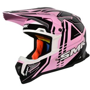 SMK ALLTERRA MX HELMET X-SPRINT PNK/BLK/WHT