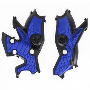 ACERBIS X-GRIP FRAME GUARDS BLACK/BLUE TENERE 700 ACERBIS
