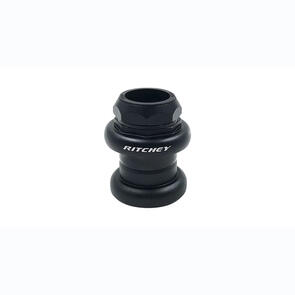 RITCHEY RL1 EXTERNAL CUP EC30 THREADED HEADSET 25.4MM / 1", 26.4MM CROWN RACE BLACK