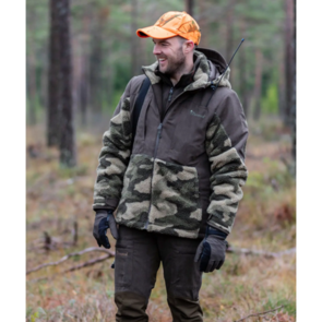 PINEWOOD ESBO PILE CAMOU JACKET GREEN JUNGLE/SD