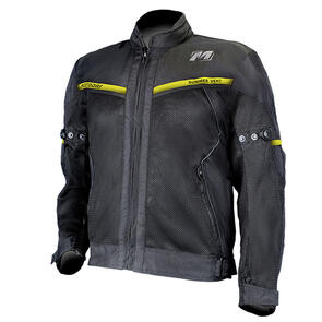 MOTODRY SUMMER VENT JACKET BLACK/HI-VIZ