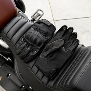 BILTWELL BRIDGEPORT TEXTILE GLOVE [BLACK OUT]