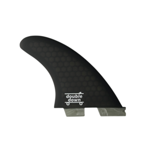 DOUBLE$DOWN DUAL TAB FIBREGLASS 3 FIN SET