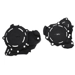 ACERBIS 25757.090 X-POWER ENGINE CASE COVER KIT BLACK KTM/HUSQVARNA ACERBIS