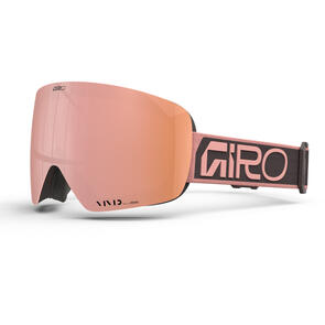 GIRO SNOW CONTOUR RS GOGGLES WORDMARK CANYON CLAY/PETAL VIVID ROSE GOLD/VIVID INFRARED