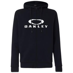 OAKLEY BARK FZ HOODIE 2.0 HOODIE BLACK/WHITE