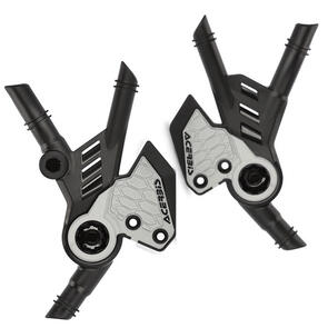 ACERBIS X-GRIP FRAME GUARDS BLACK/SILVER BMW R1200/1250GS ACERBIS