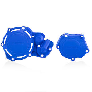 ACERBIS X-POWER ENGINE CASE COVER KIT BLUE YZ250 05-25