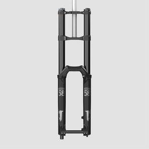 MARZOCCHI BOMBER 58, 27.5",  203MM, GRIP, LSC, SHINY BLK, 20TAX110, 1.125, 51MM RAKE